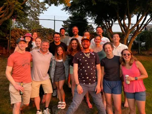 Salmon Bay Physical Therapy team outdoors.